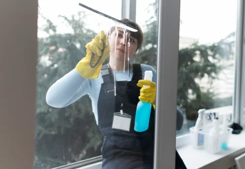 Nettoyage de vitres intérieures et extérieures à Lachaise